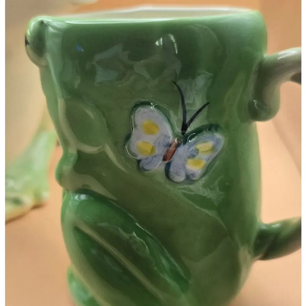 Franci Villa Vanilla Collection Pitcher and Cup Set Pre-Loved